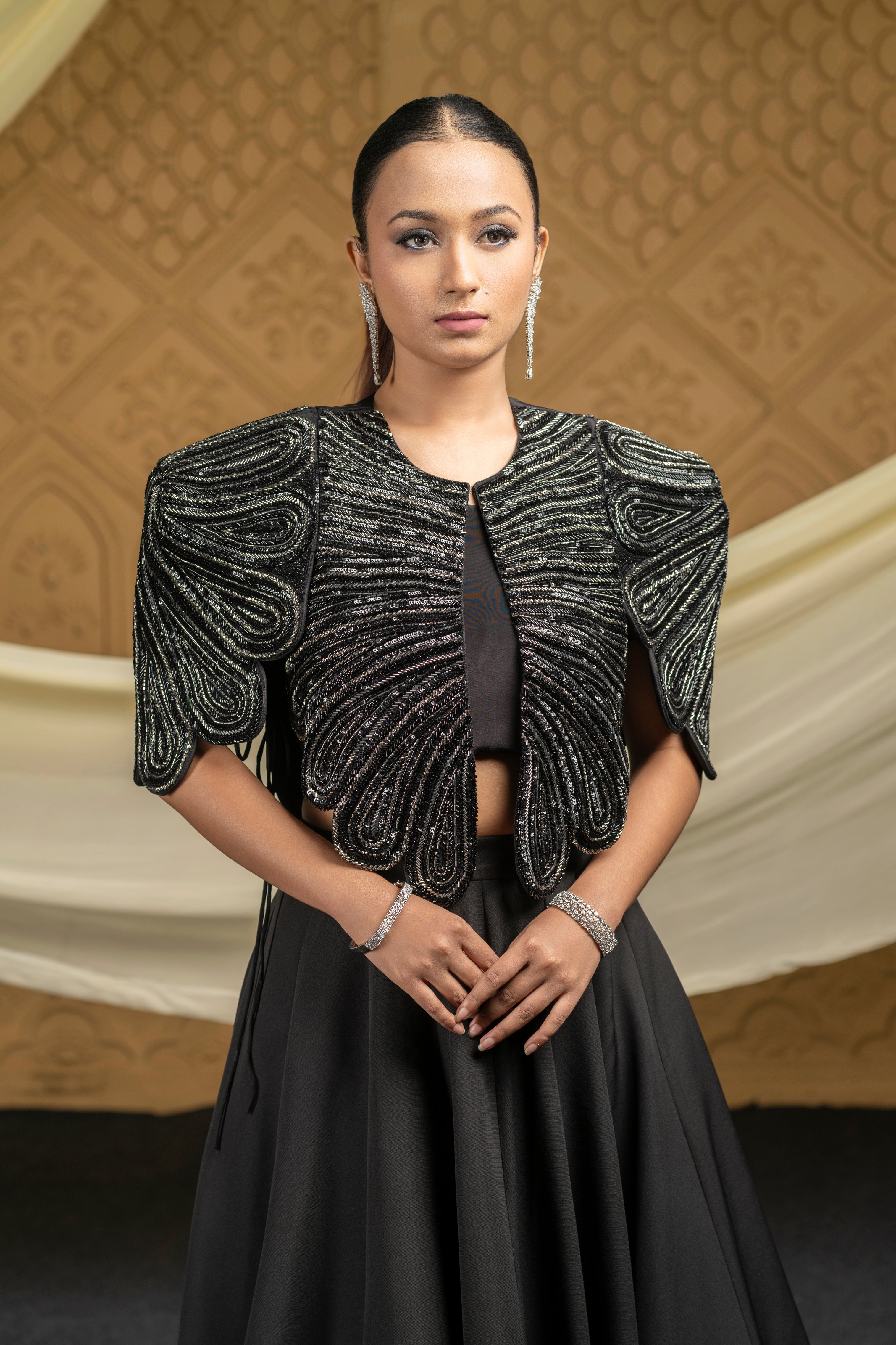 Eclipse Crepe Lehenga