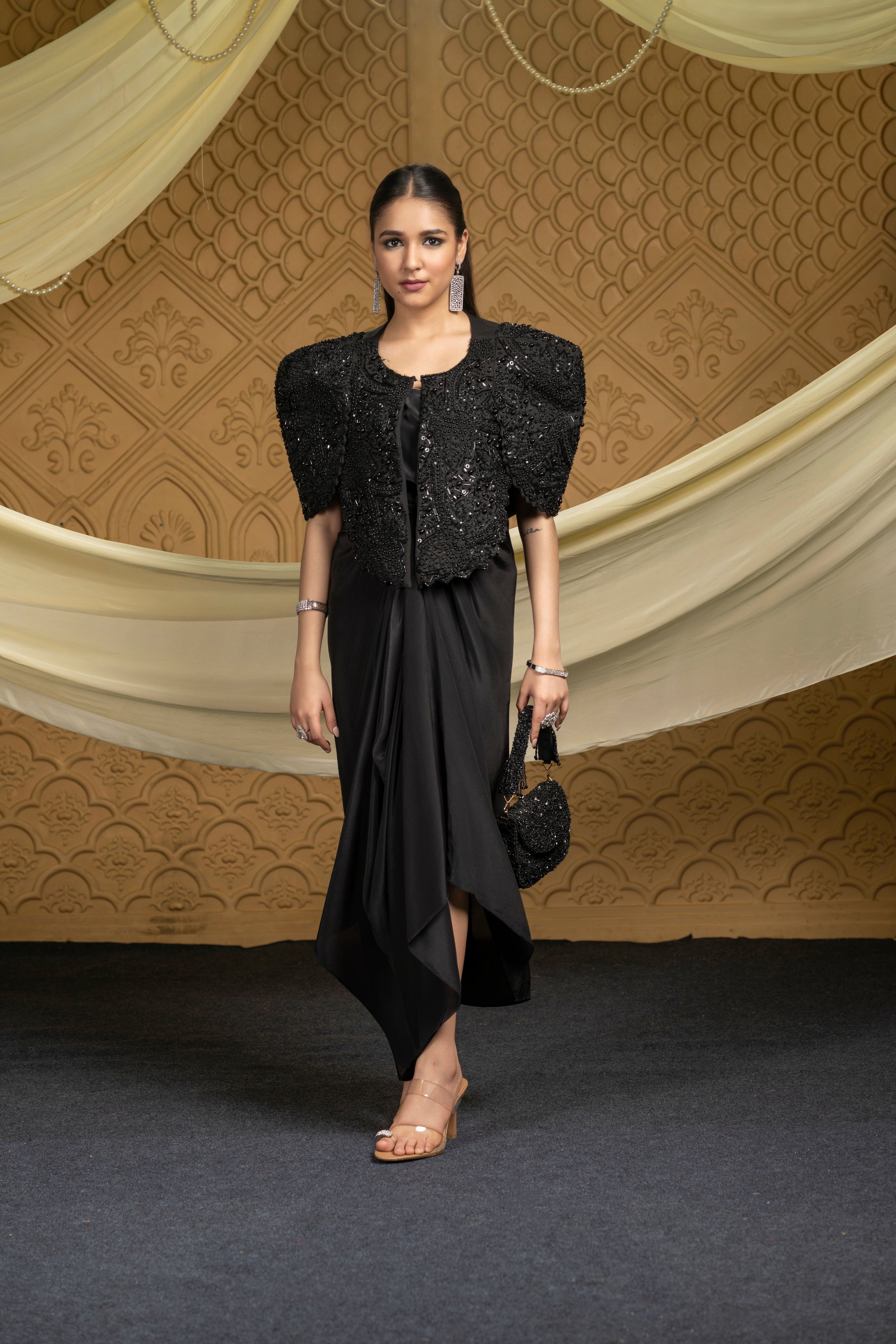 The Onyx Sculpt Dress Set