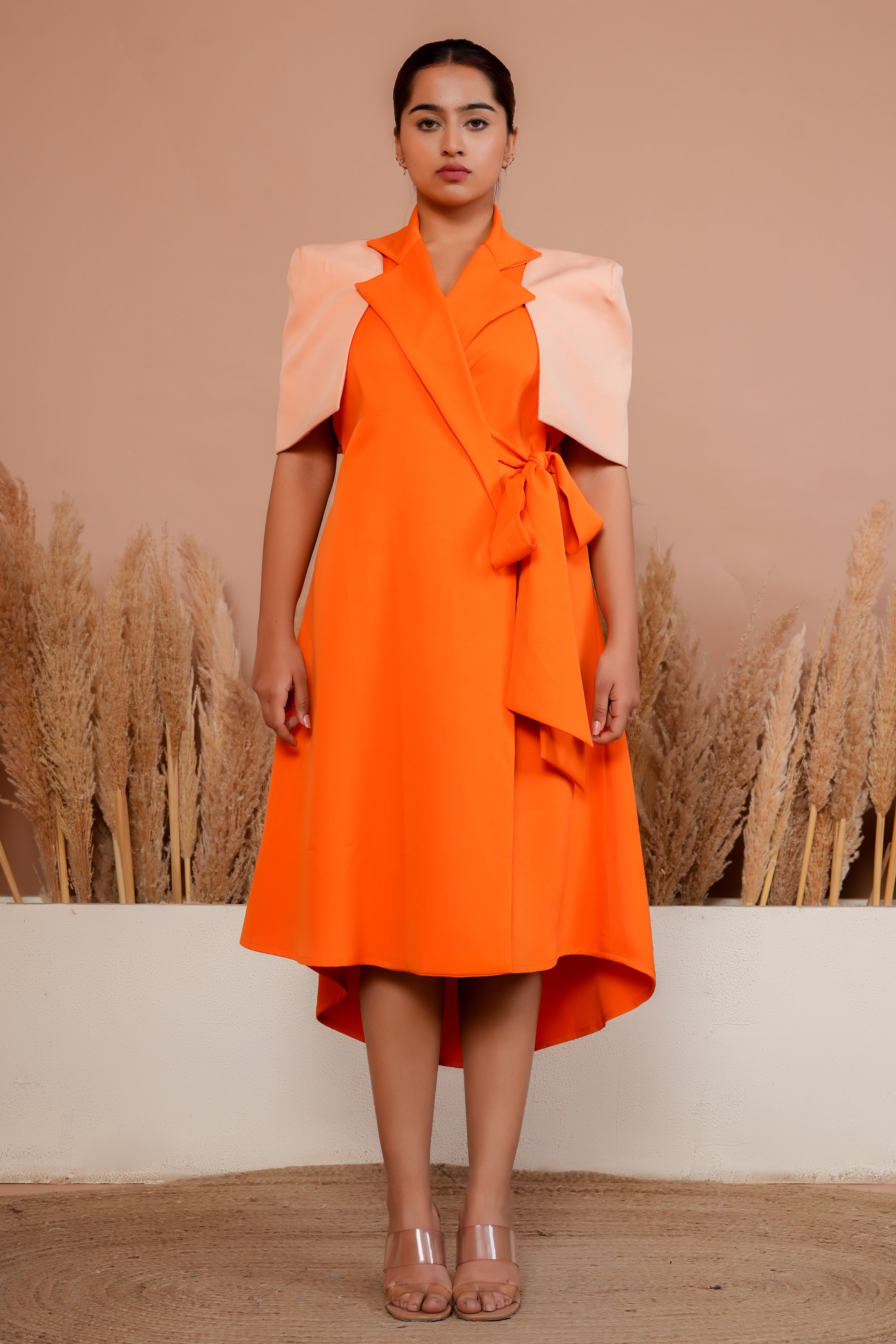 Wrap around dress