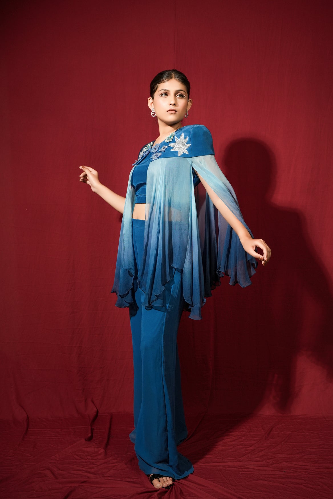 Ombre cape set
