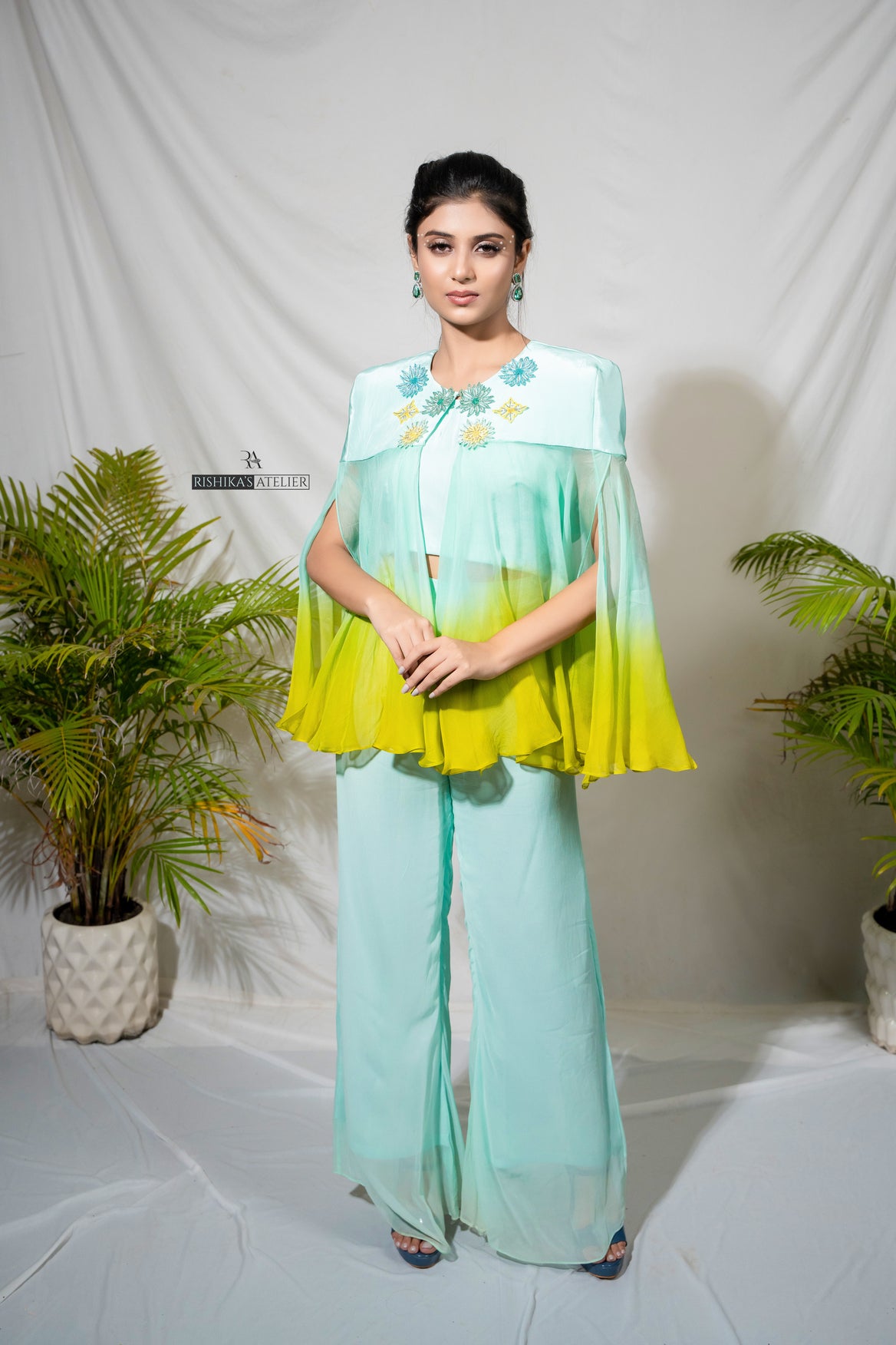 Ombre cape set