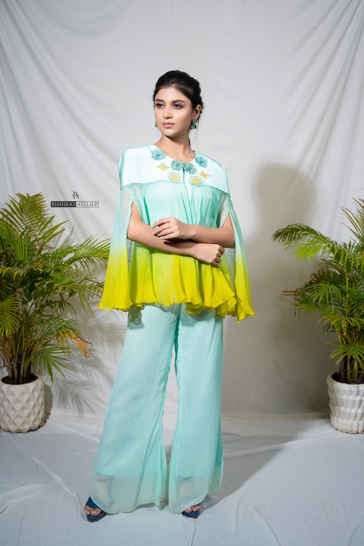 Ombre cape set
