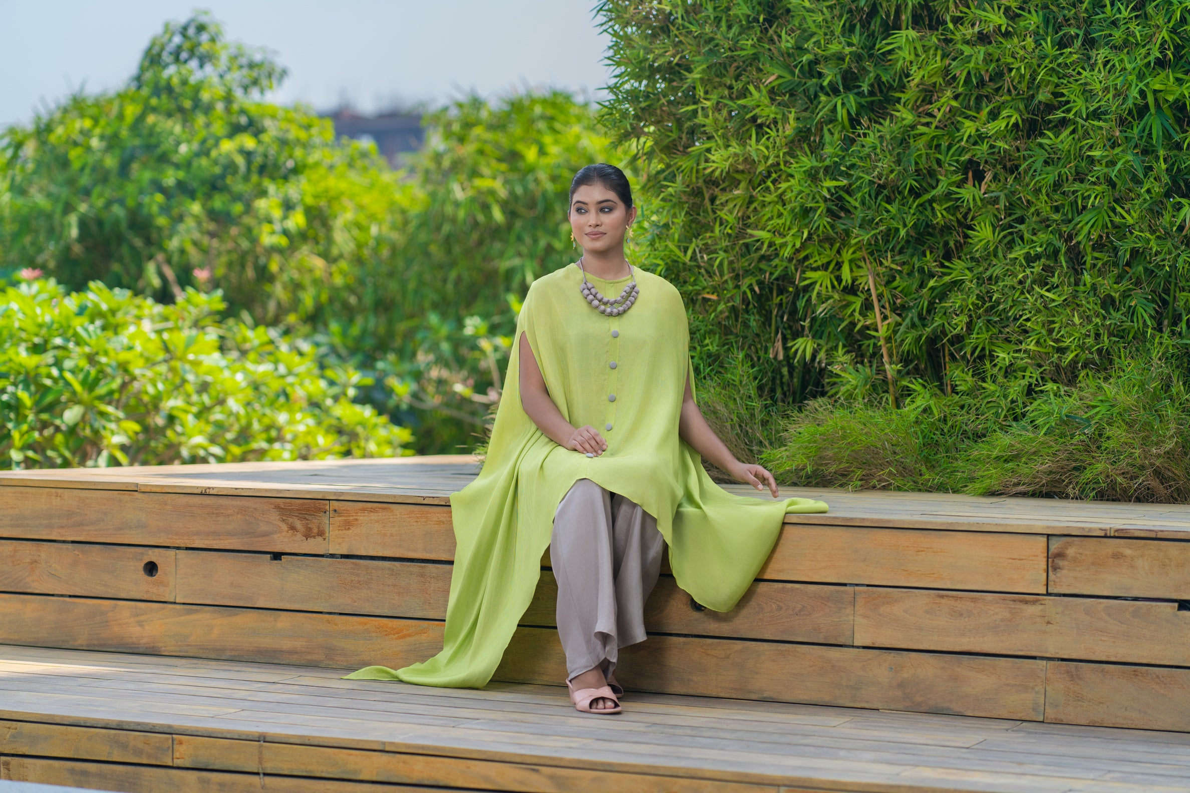 Flowy kaftan set