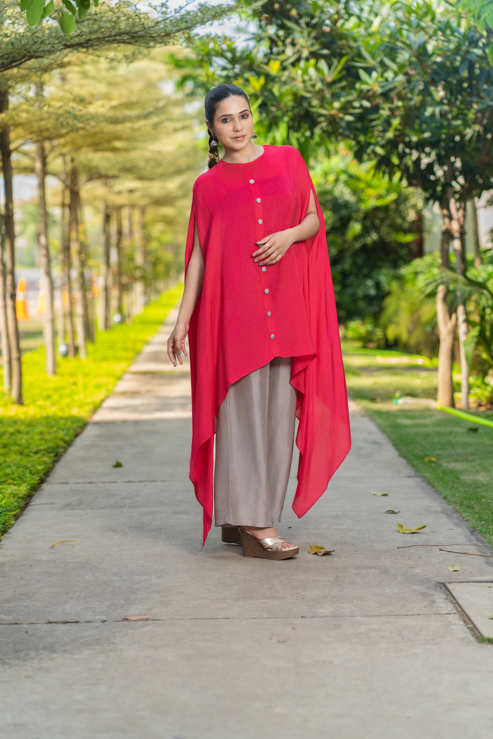 Flowy kaftan set
