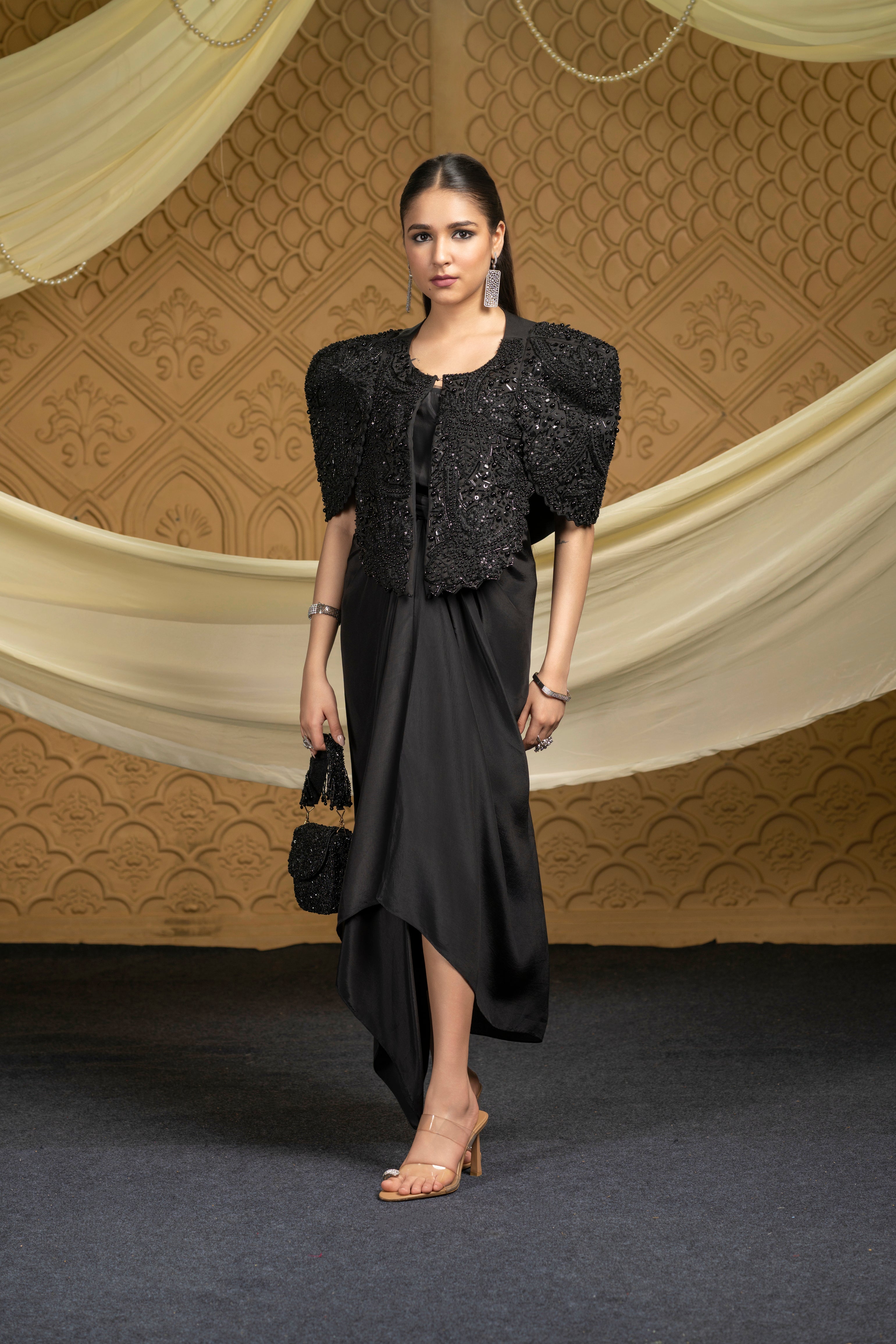 The Onyx Sculpt Dress Set