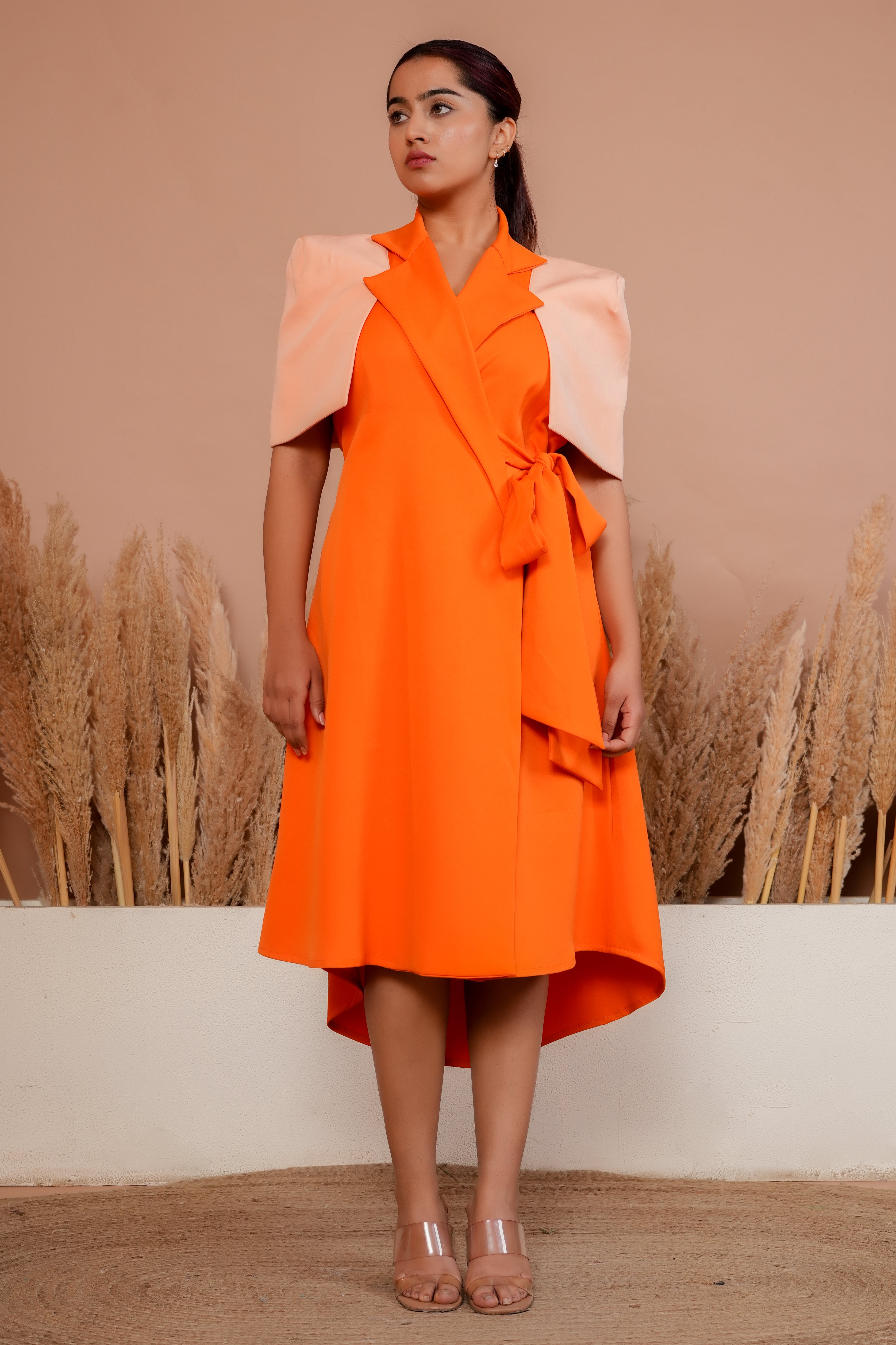 Wrap around dress