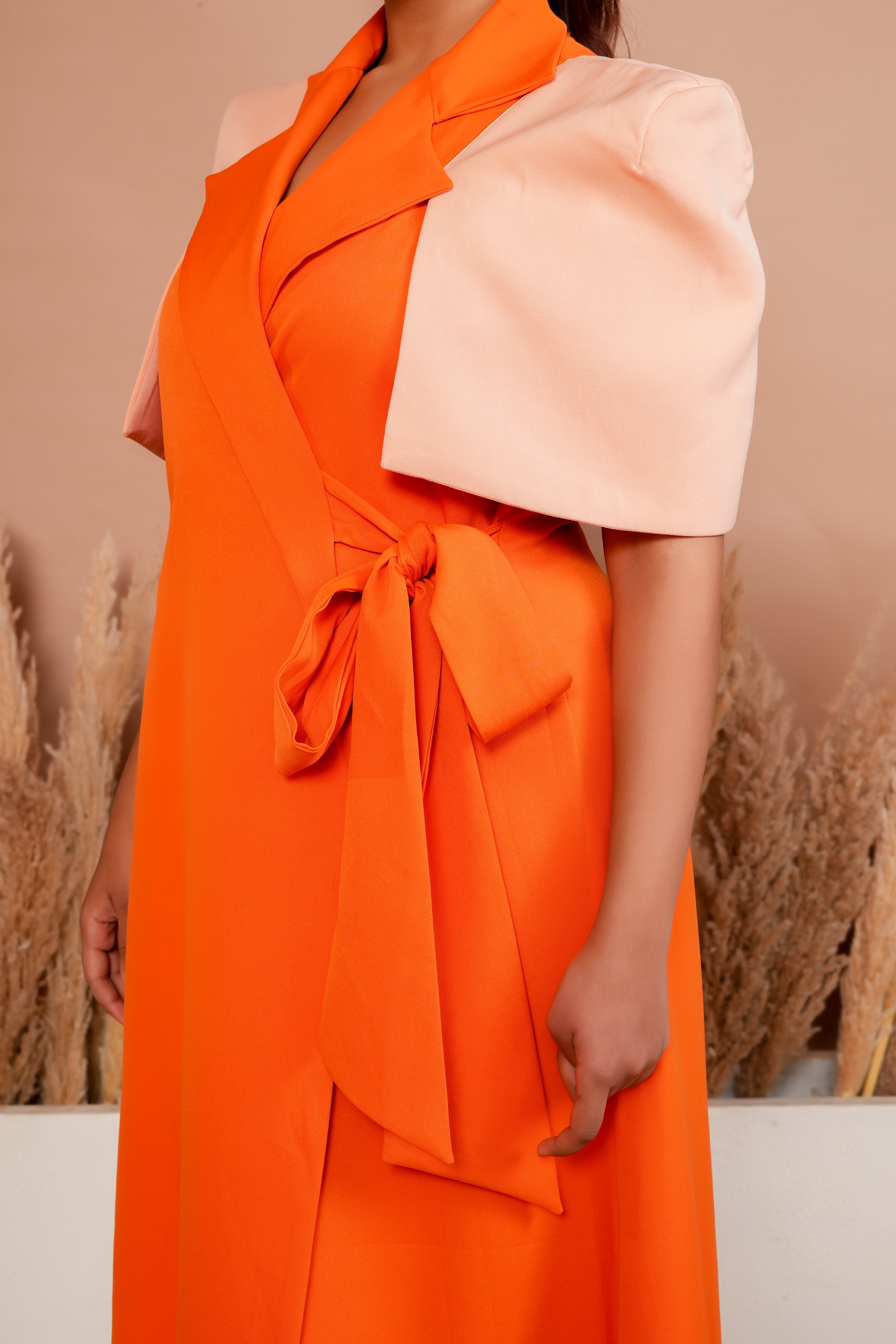 Wrap around dress