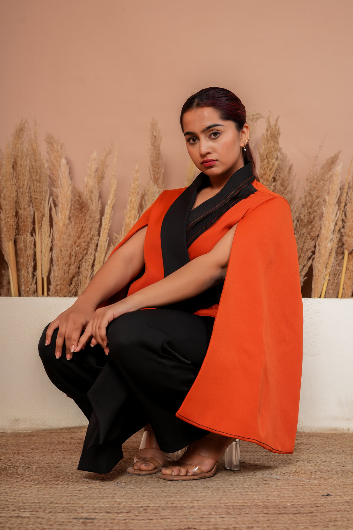Waterfall sleeves co-ord