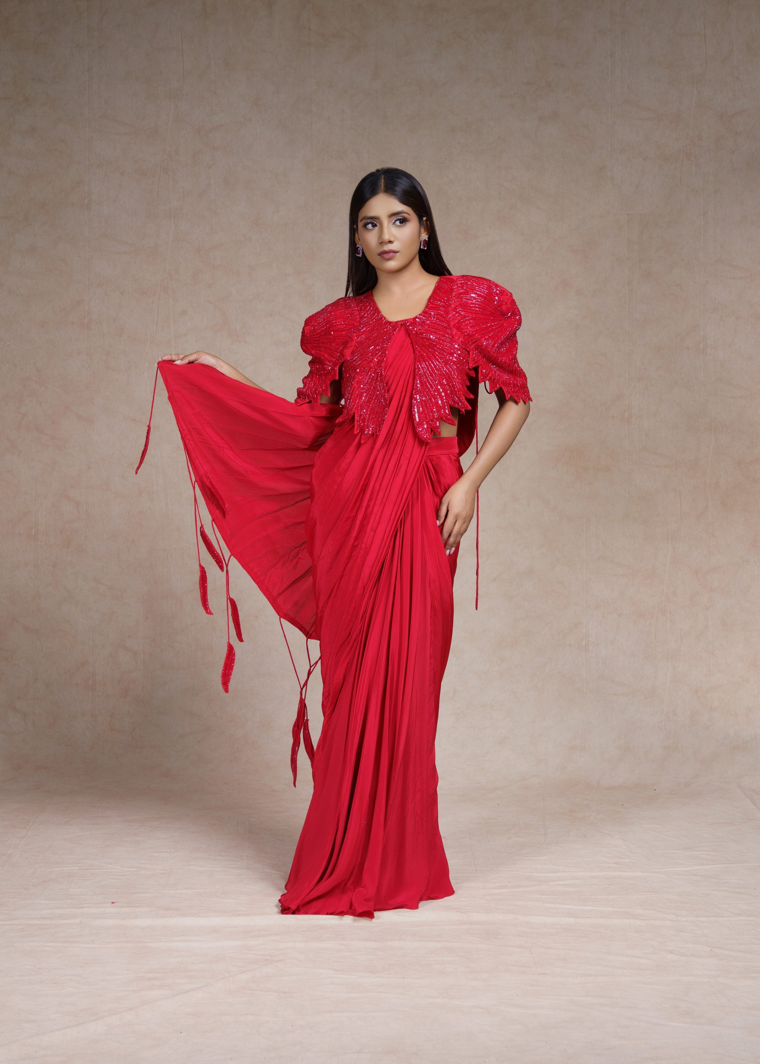 Drape Saree set