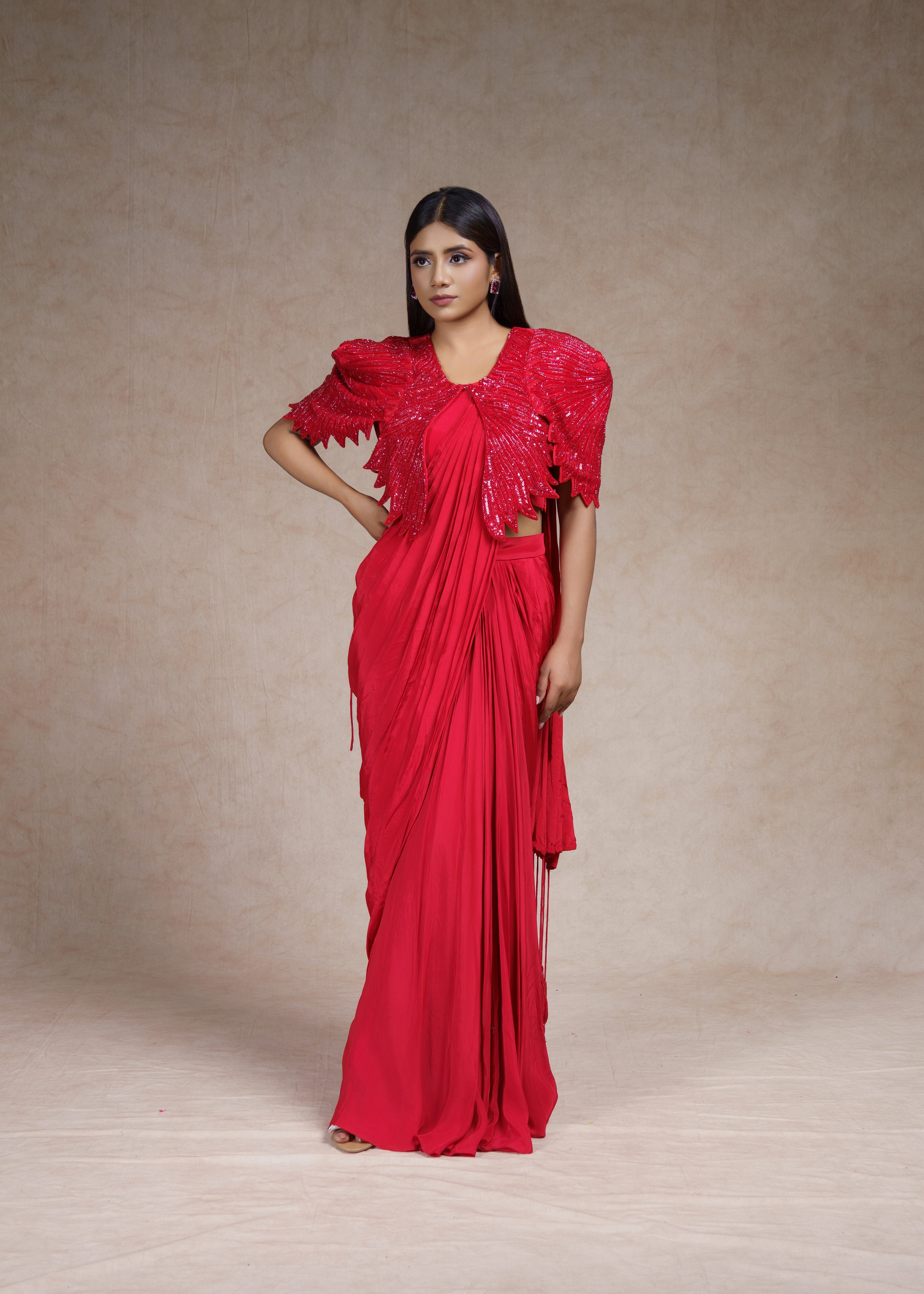 Drape Saree set