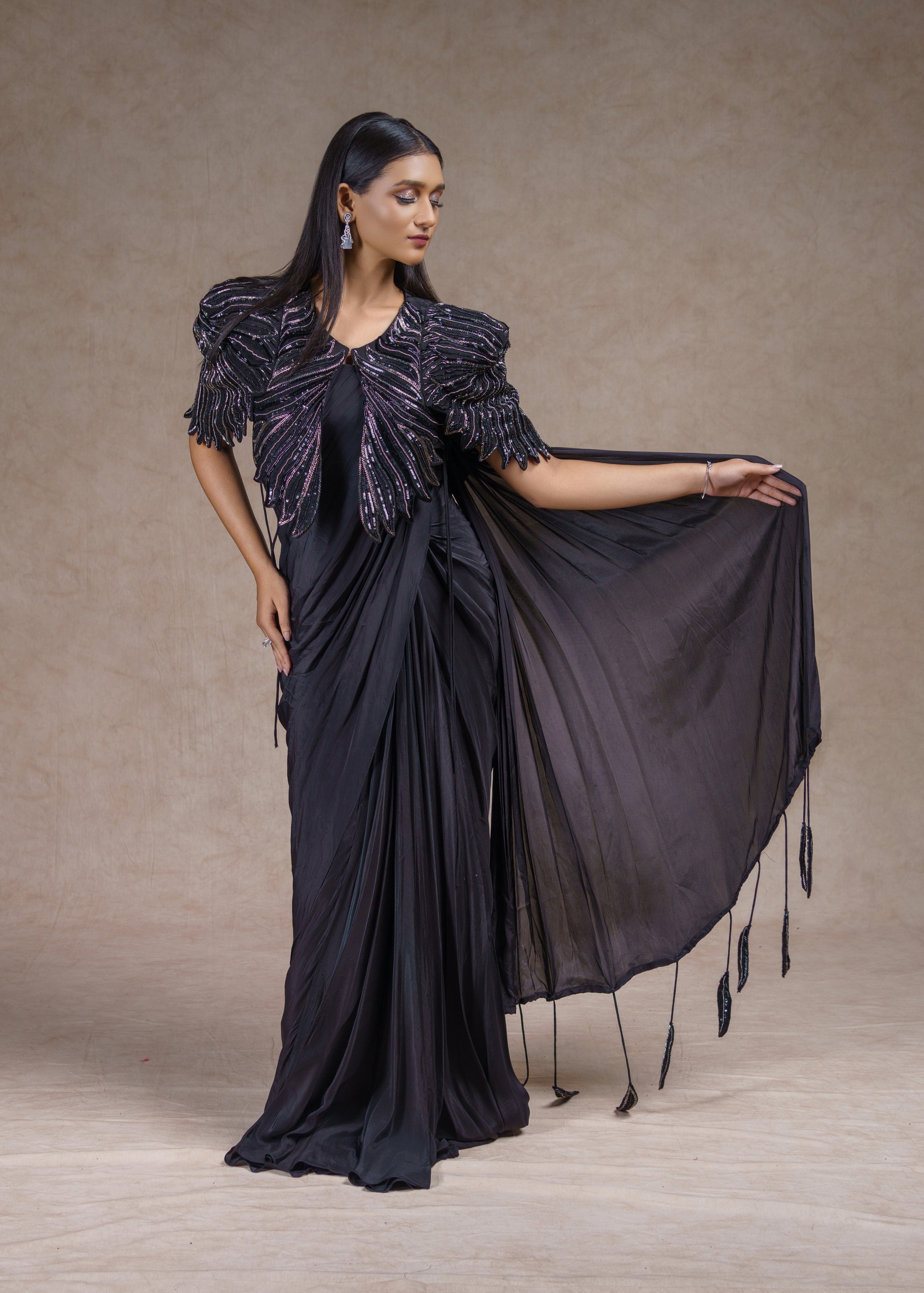 Drape Saree set