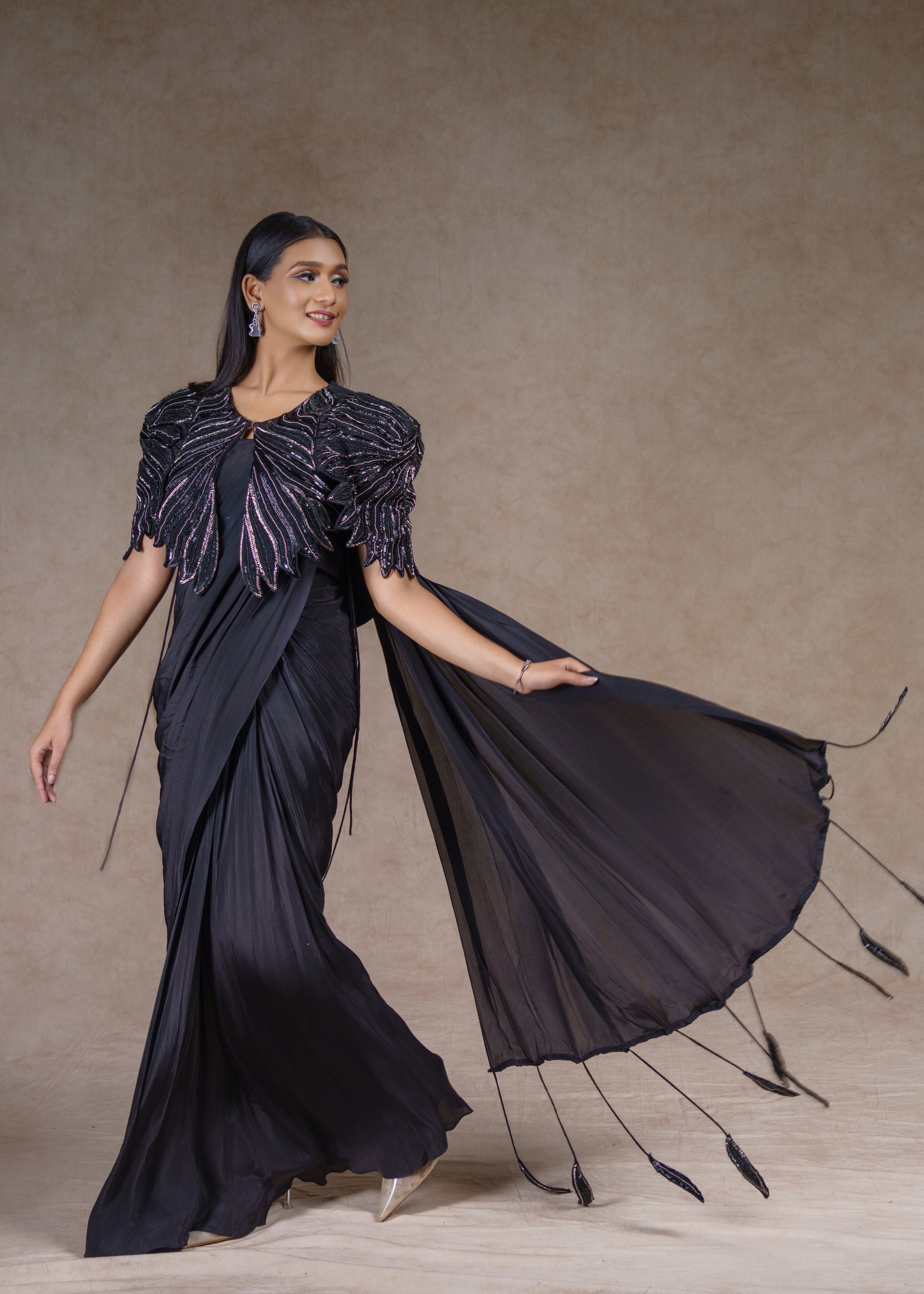 Drape Saree set