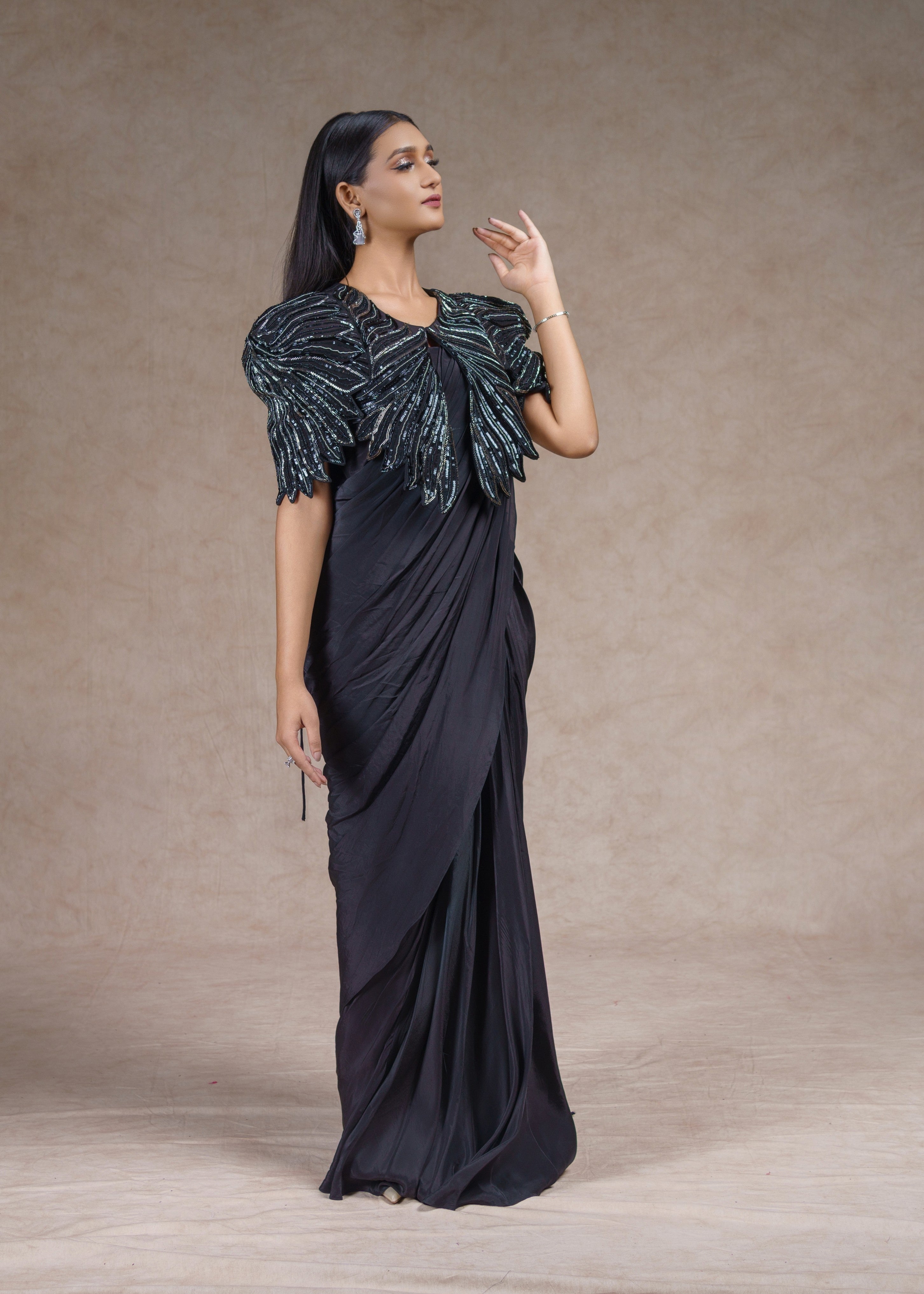 Drape Saree set
