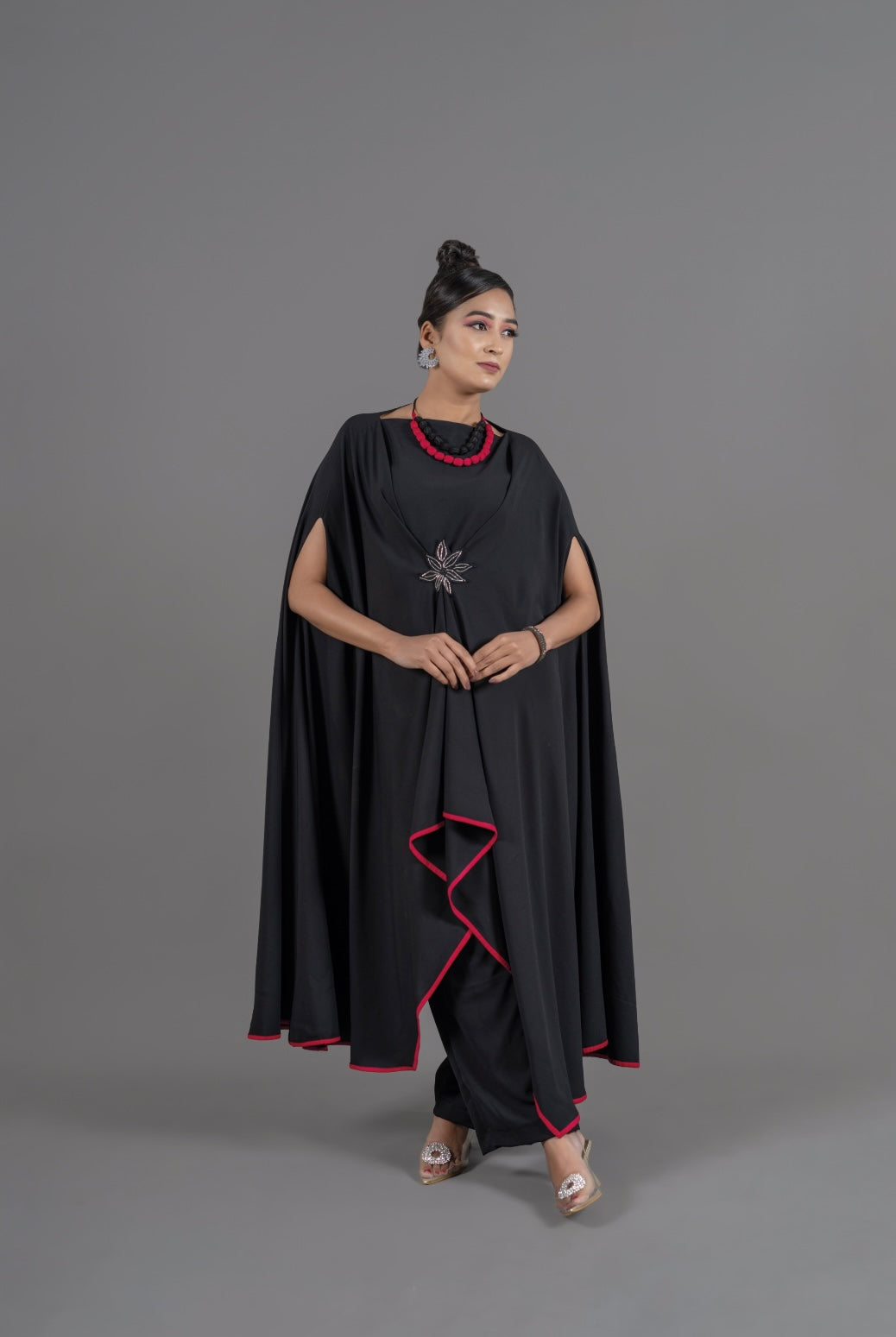 Midknot kaftan set